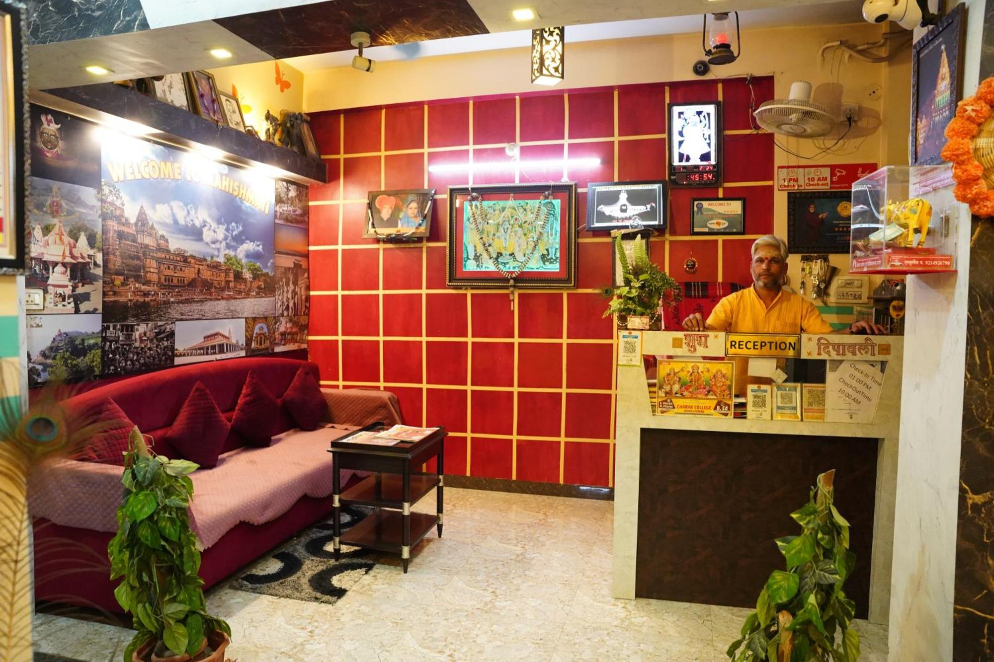 Hotel Mahishmati Palace Maheshwar Bagian luar foto